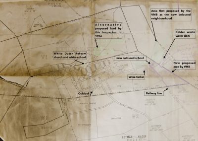 Esterhof - layout of Proposed land